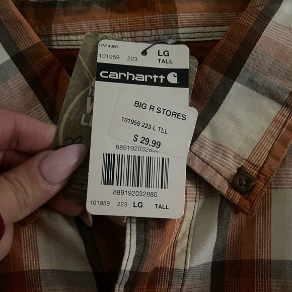 Carhartt short sleeve button-up shirt - Picture 3 of 4